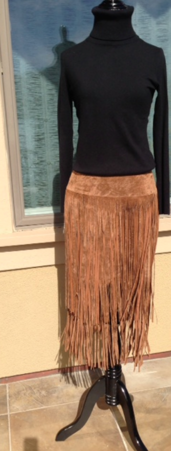 Fringe skirt cowgirl hot sale