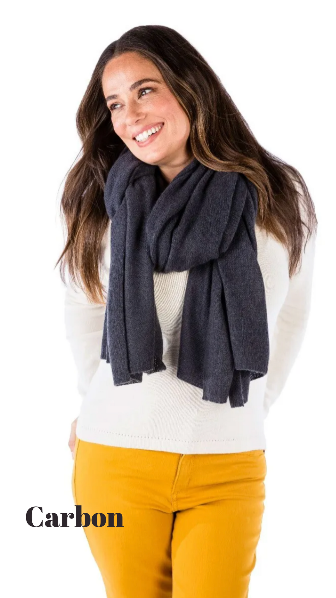 Lightweight 100% Cashmere Travel Wrap - Cowgirl Chic