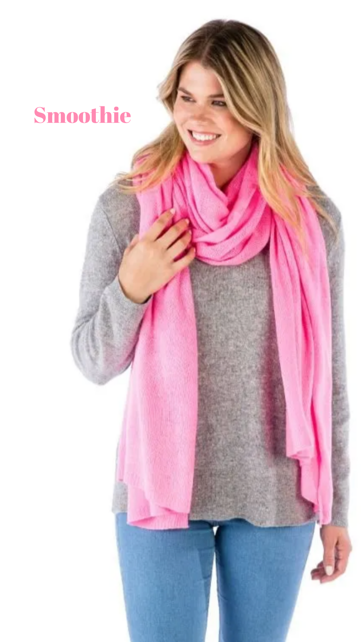 Lightweight 100% Cashmere Travel Wrap - Cowgirl Chic