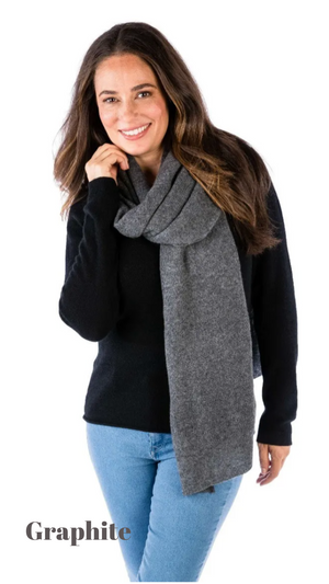 Lightweight 100% Cashmere Travel Wrap - Cowgirl Chic