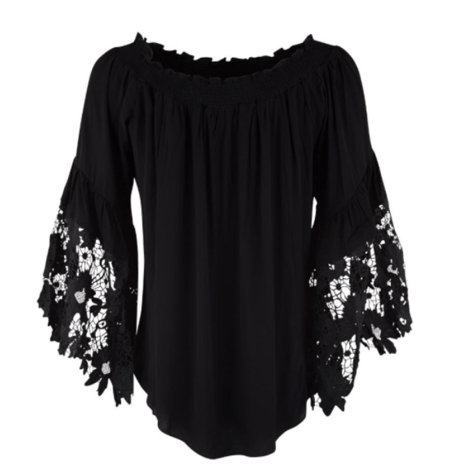 Jolie Flower Lace Top.