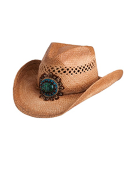 Navaho Beaded Feather Hat - Cowgirl Chic