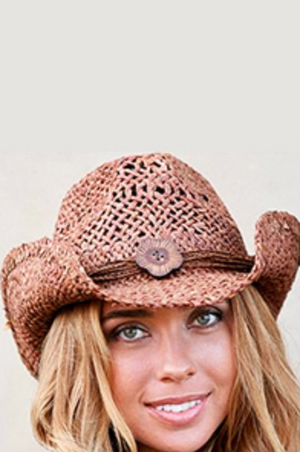 San Diego Maize Western Hat - Cowgirl Chic