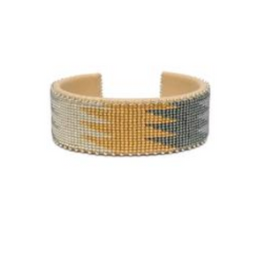 Drew Glass Cuff Large - Cowgirl Chic